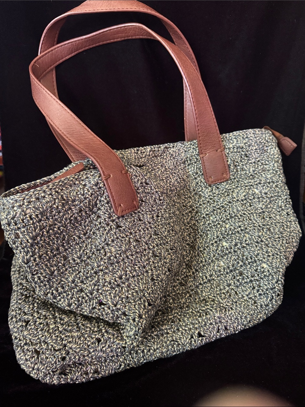the sak Crochet Shoulder Bag